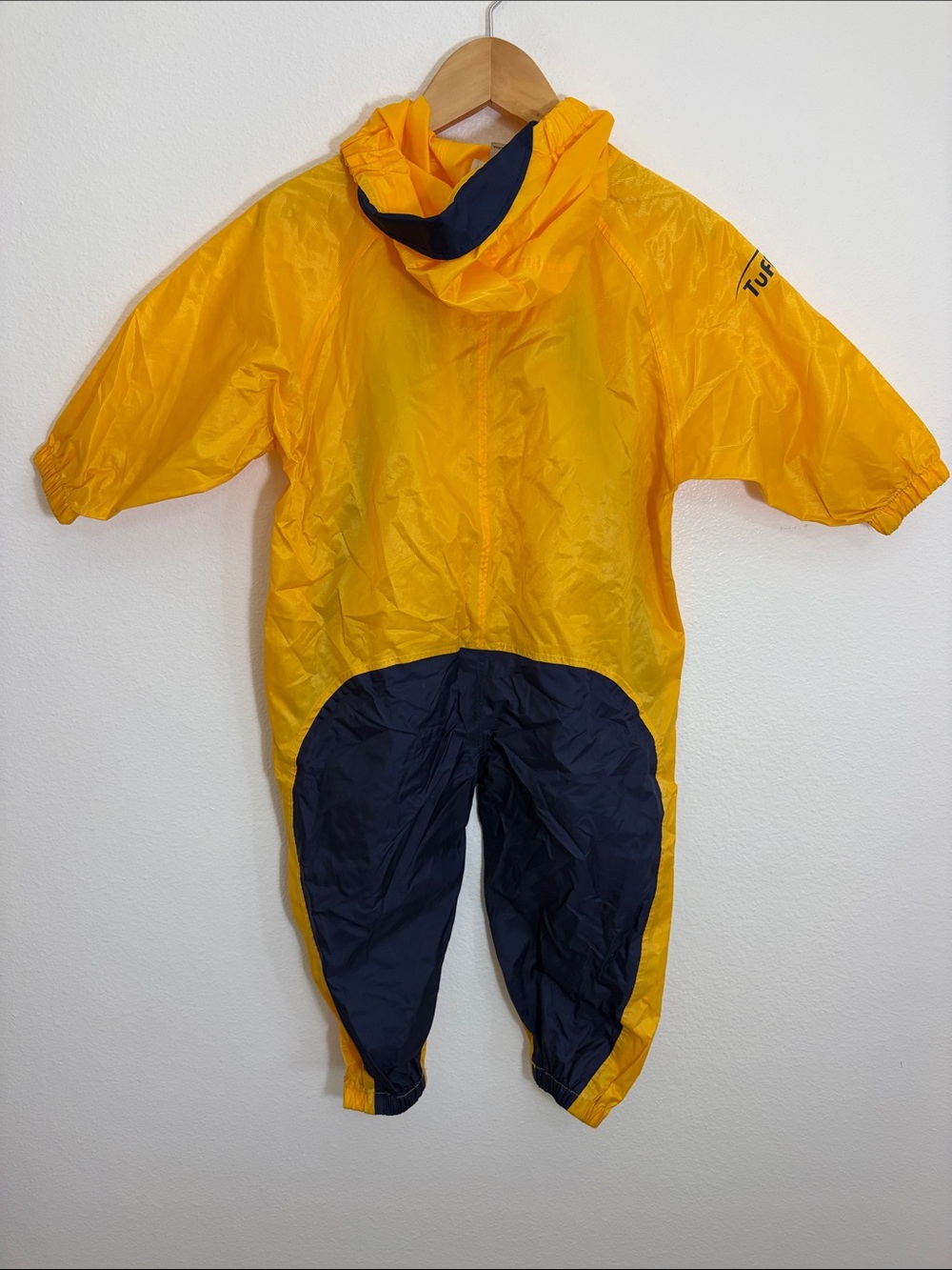 Tuffo Yellow Kids Waterproof Rain Suit - Picture 7 of 10